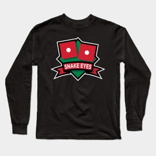 Snake Eyes Long Sleeve T-Shirt